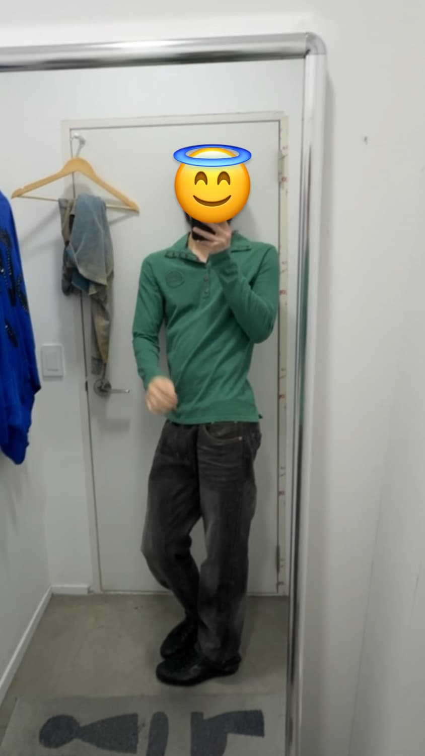 빈티지 락펑크 와펜 패치 롱슬리브 상품이미지2