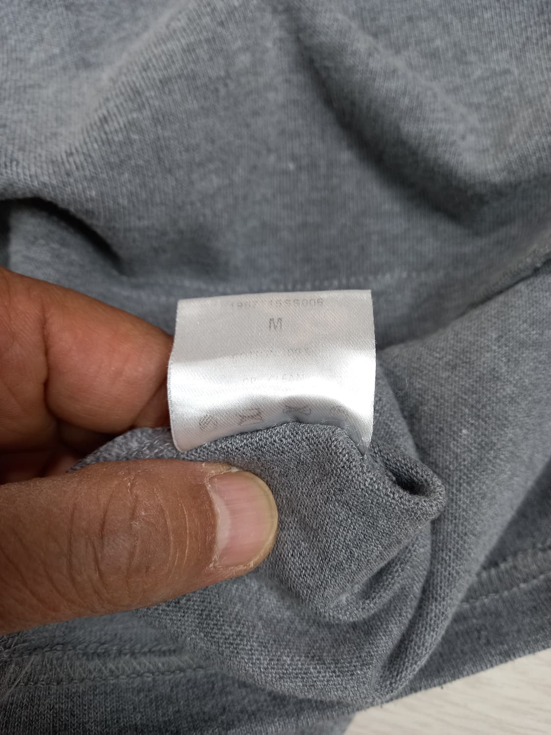 L100 1987STUDIO 박시 반팔셔츠 그레이 L-692 상품이미지6