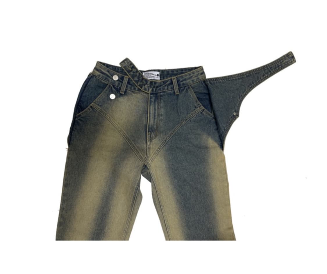 604service double layerd jean 상품이미지7