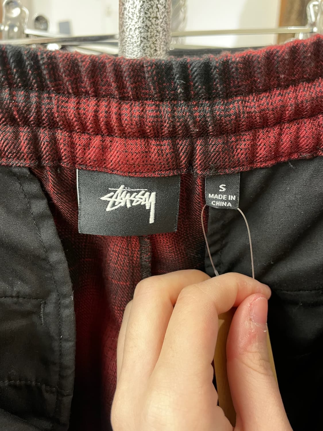 Stussy 스투시 체크 팬츠 상품이미지9