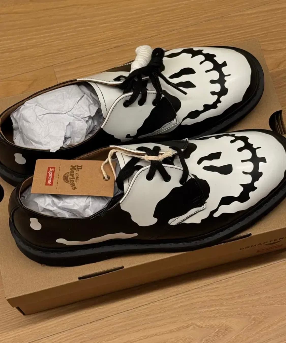 [280] 닥터마틴 x 슈프림 25fw 3eye 블랙 상품이미지2