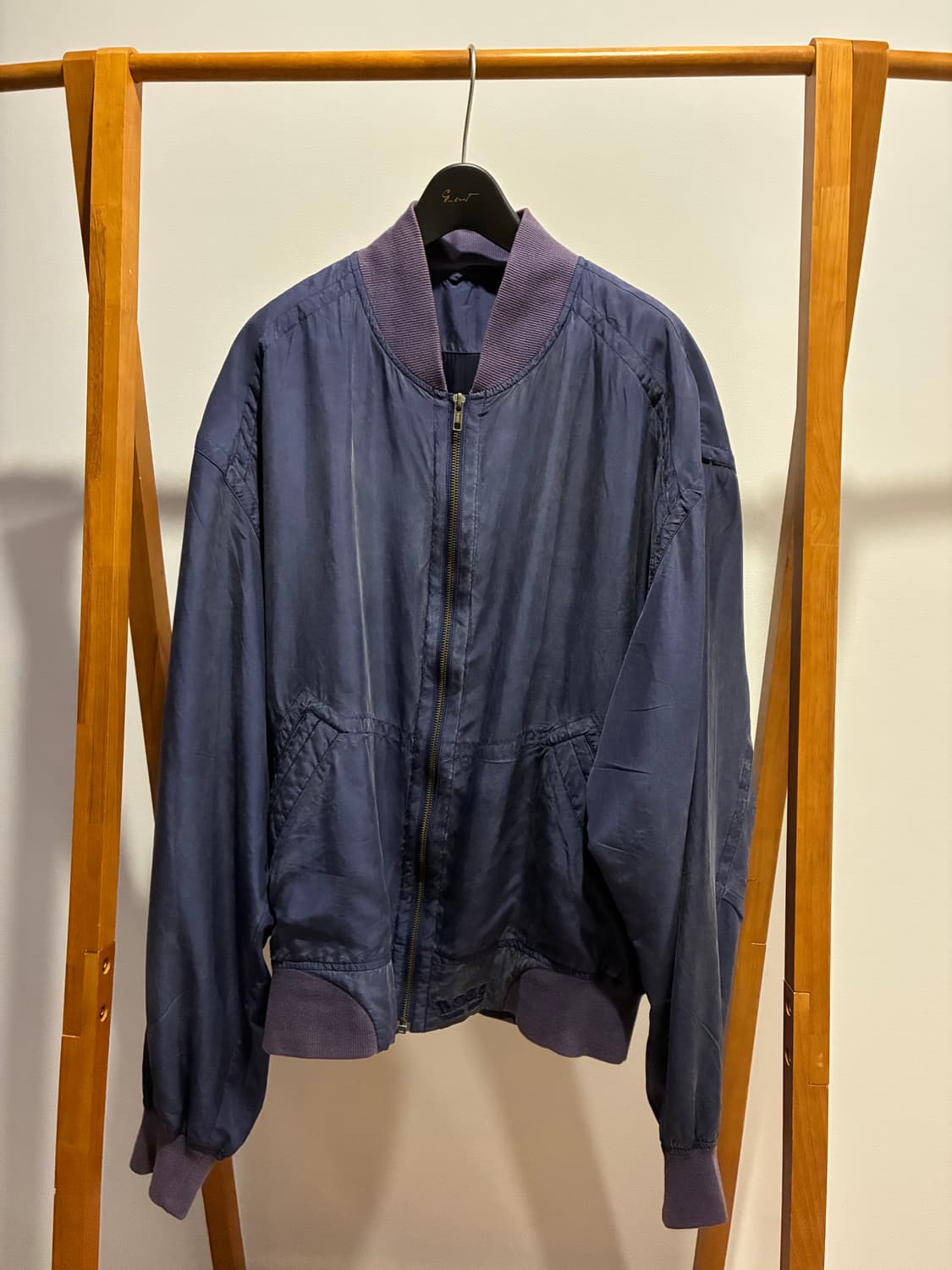 80’s Hugo Boss silk jacket 상품이미지1