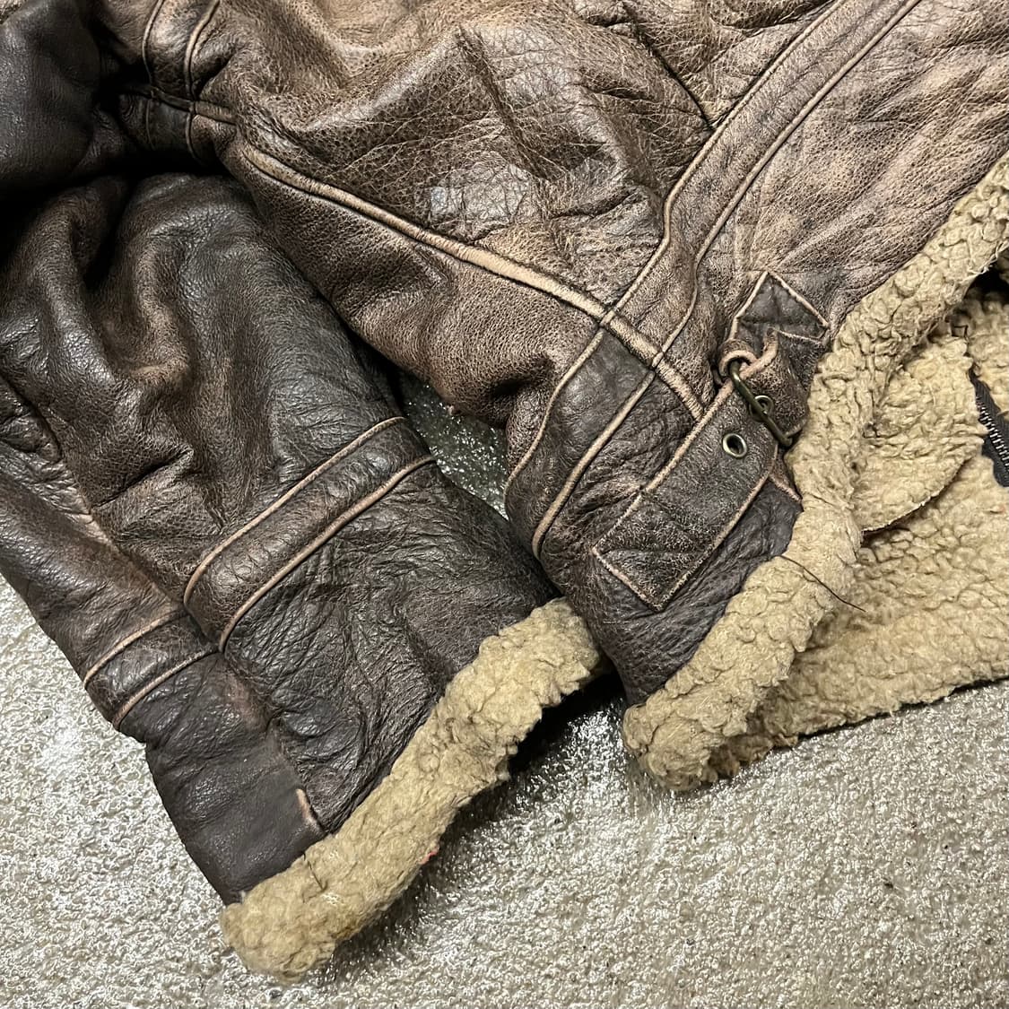 빈티지 B-3 양가죽 무스탕 (105) 상품이미지6