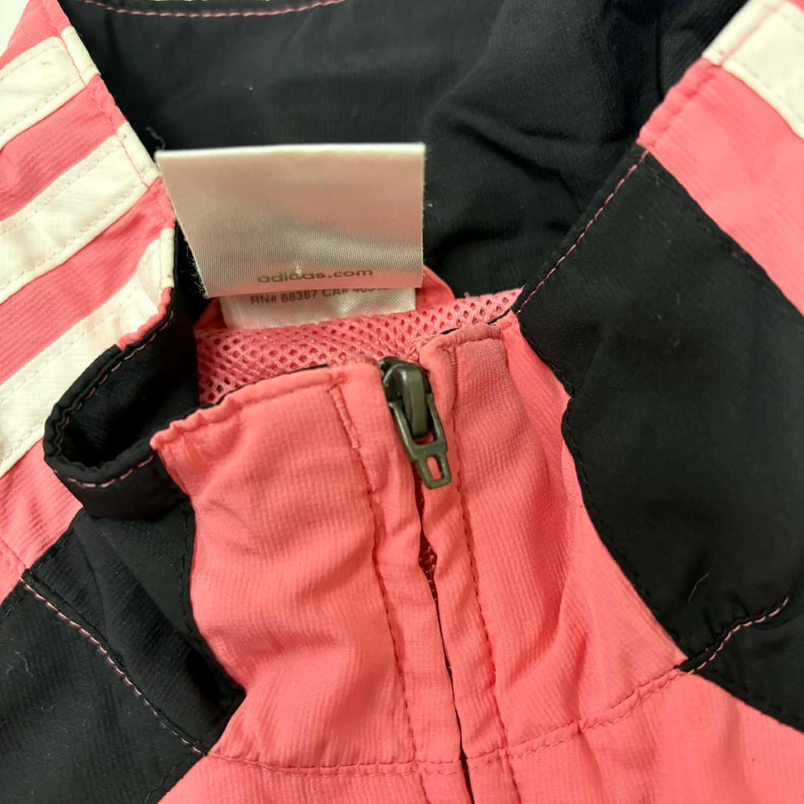 아디다스 00s 일본판 러블리힙 걸즈 윈드브레이커 자켓 바람막이(M) 상품이미지7