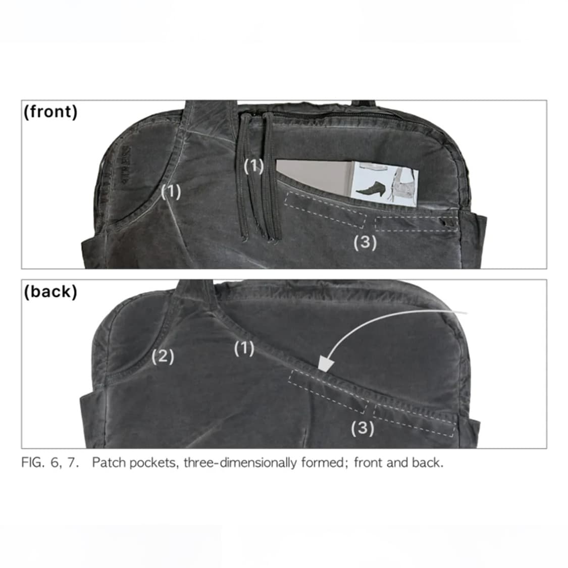 BURNT BAG 01 / ASH BLACK 상품이미지6