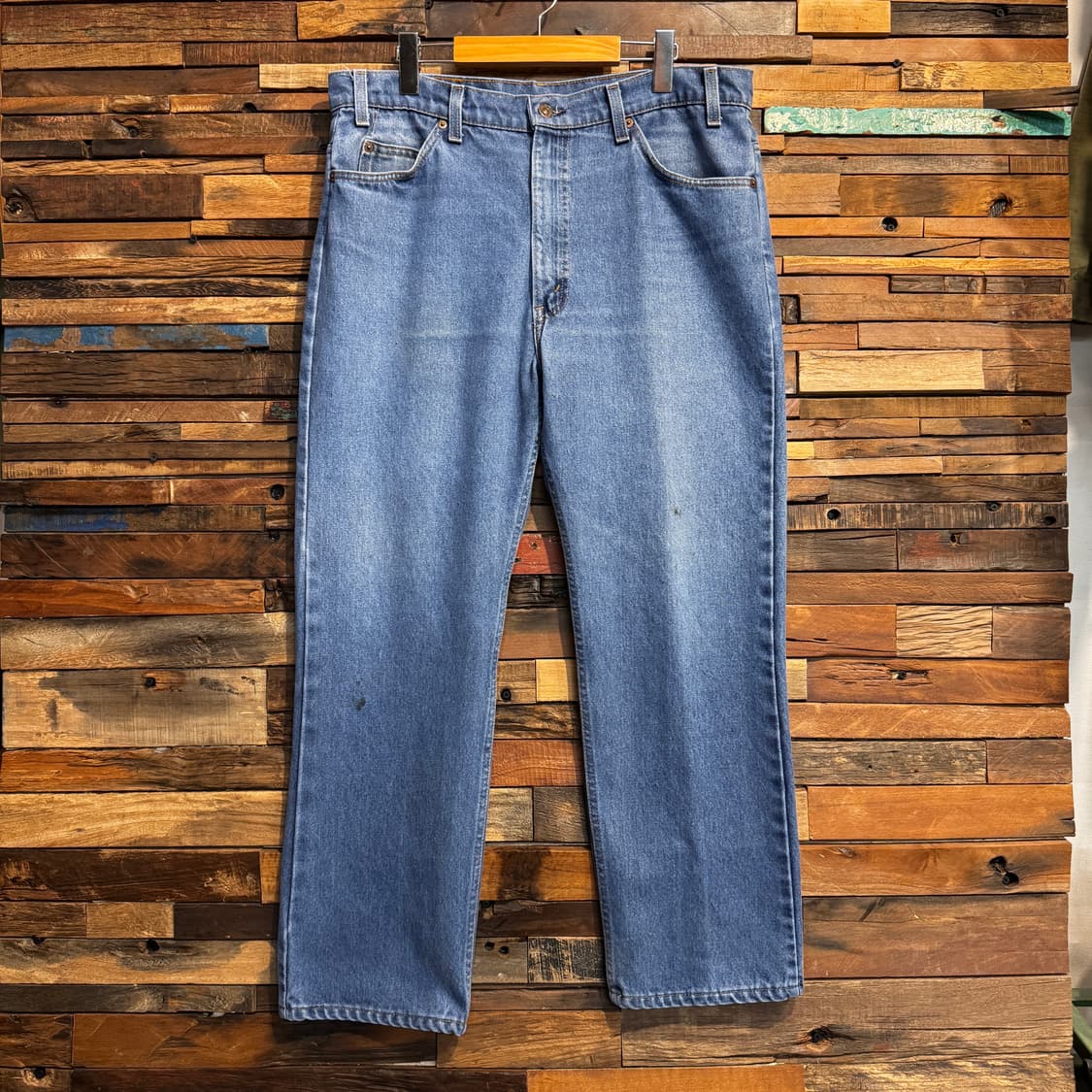 80s Levis Orange Tap Denim Made in USA 상품이미지1