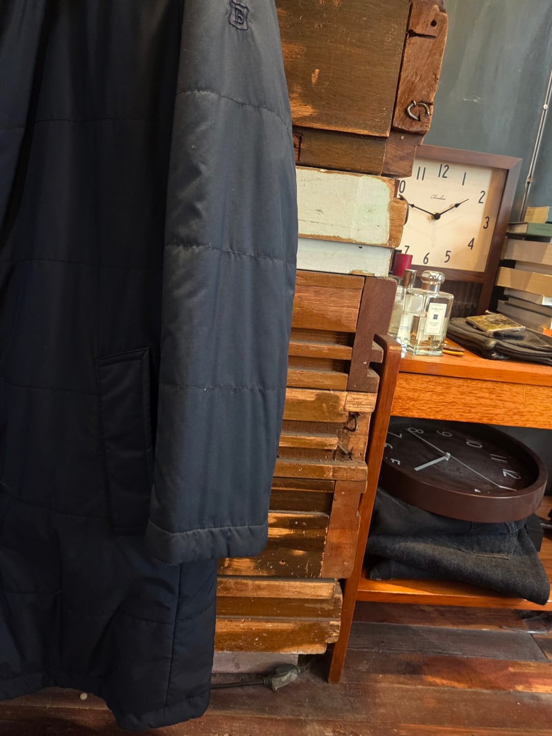 이탈리아 브랜드 브루이어 리버시블 코트 상품이미지4