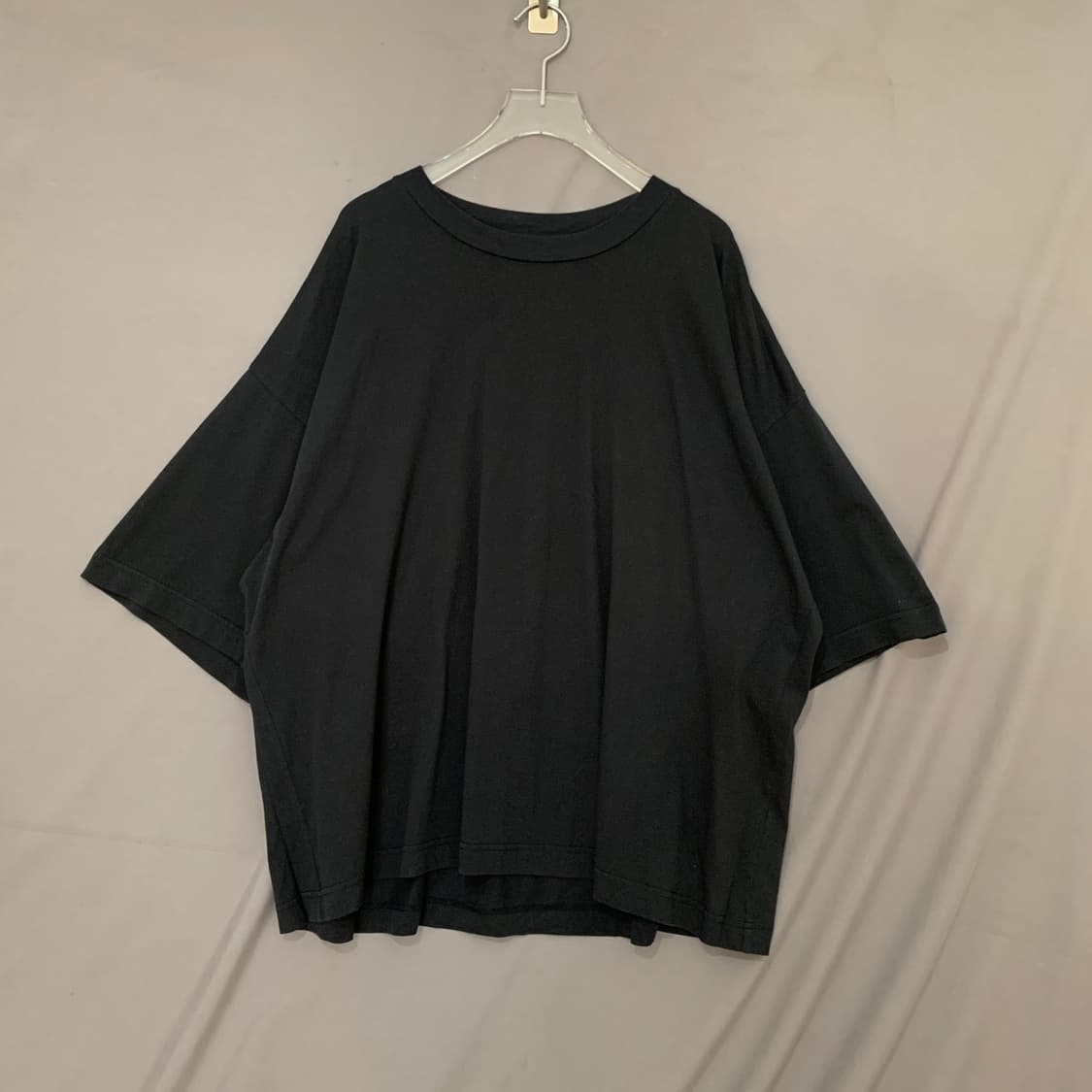 L 스튜디오 니콜슨 미드웨이트 저지 로고 오버핏 반팔티 상품이미지1