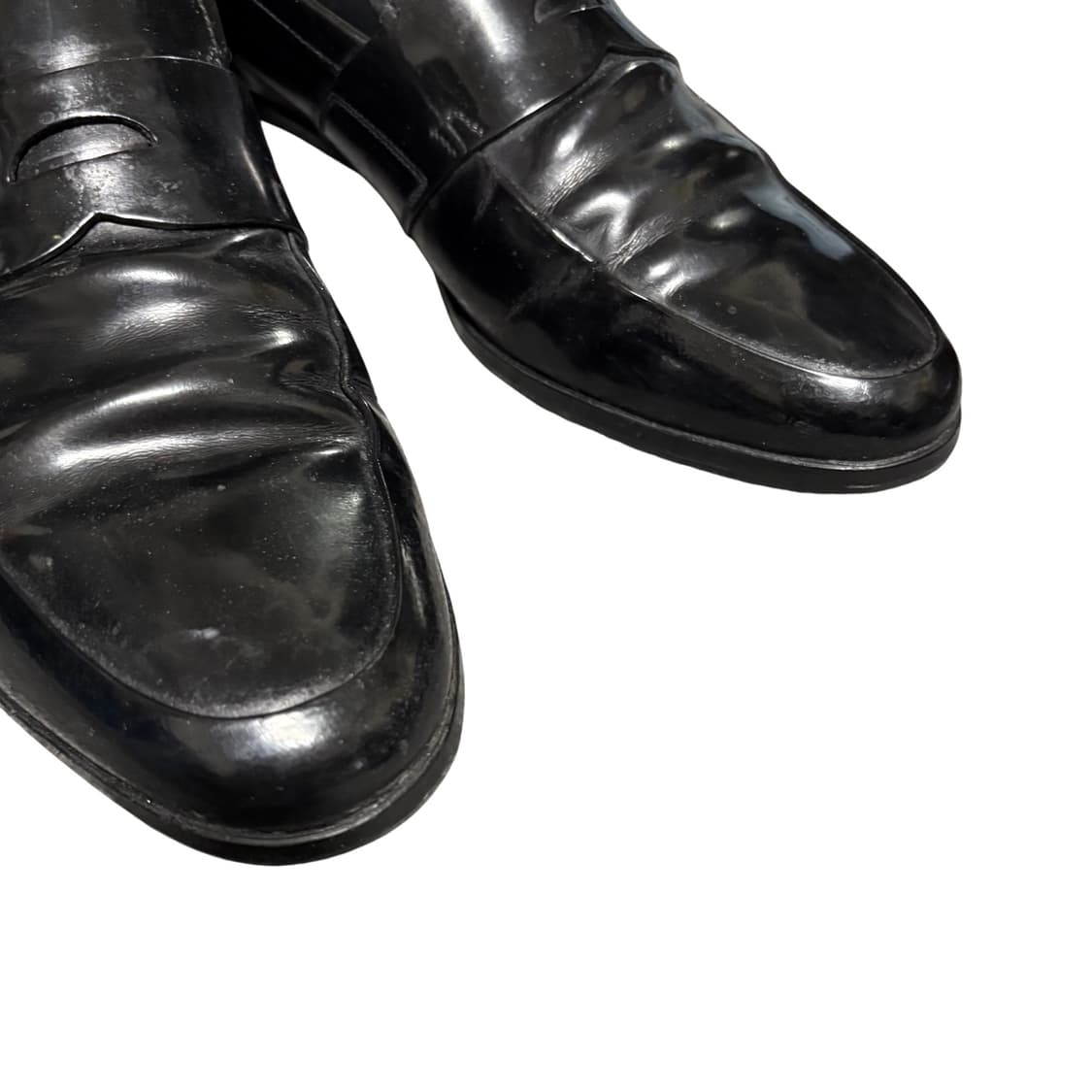 프라다 블랙 페니 로퍼 9.5 280-285 상품이미지4