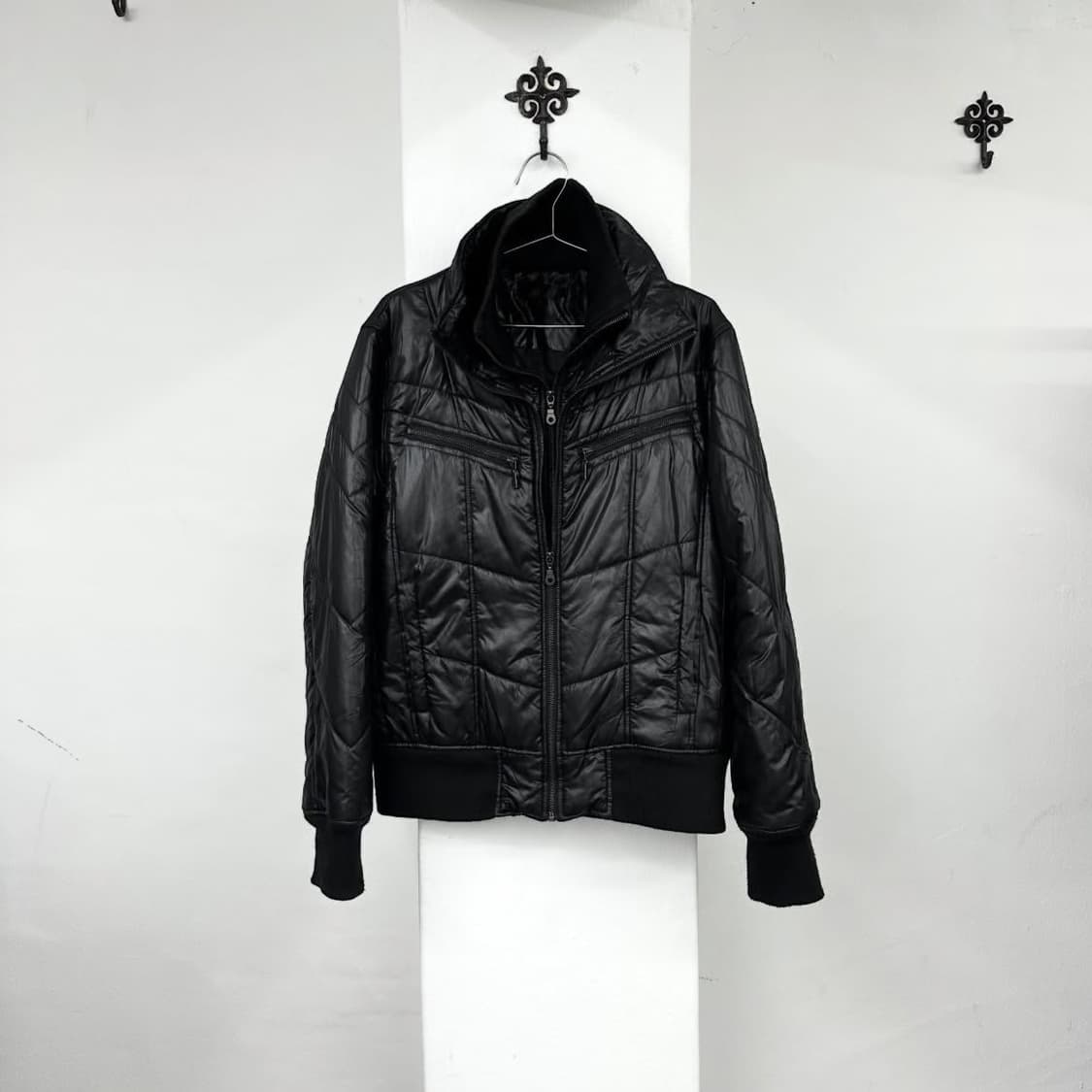 Double zip down jacket 상품이미지4