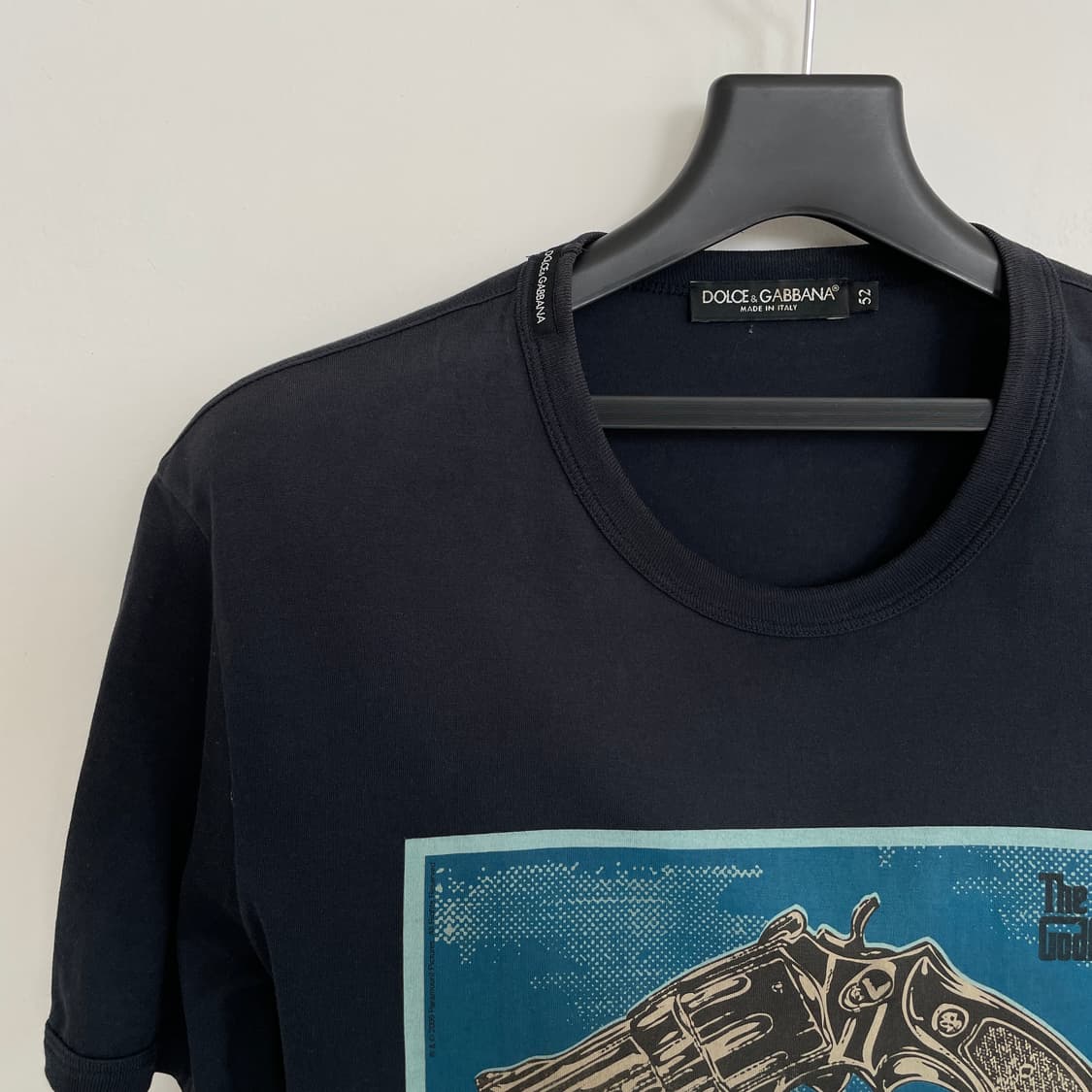 2009 돌체앤가바나 52/공용100-105 네이비 대부 리볼버 티셔츠 상품이미지2