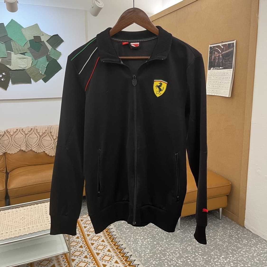 퓨마 F1 스쿠테리아 페라리 유니폼 져지 집업 M C10656 상품이미지3