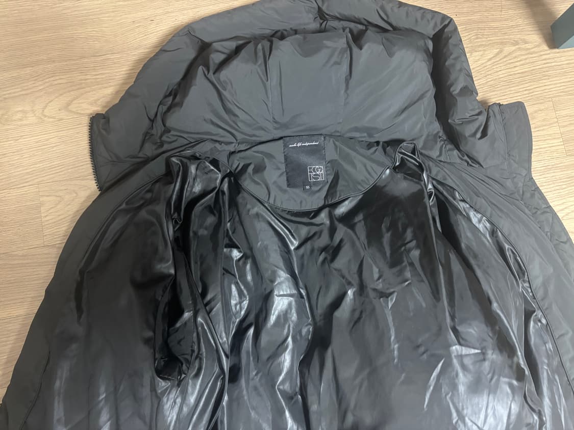 상태최상 에고이스트 빅후드 하이넥 볼륨 푸퍼 구스다운패딩 여 55(66 상품이미지3