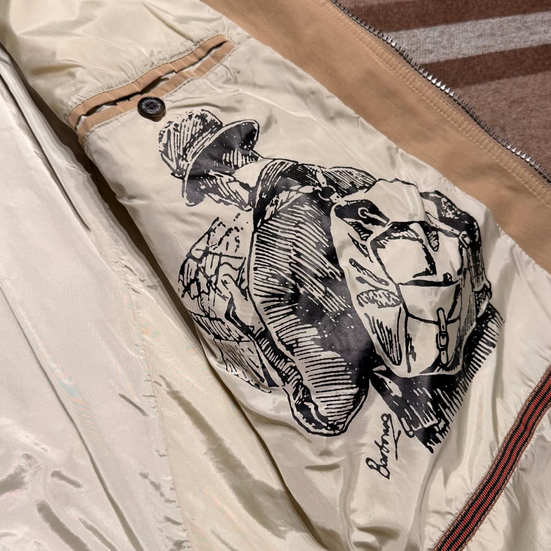 Barbour 바버 워터프루프 후드 사파리 자켓 L 상품이미지6