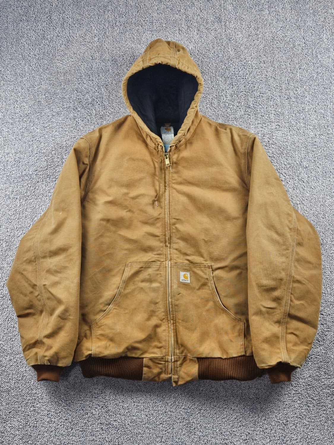 칼하트 J140 덕 캔버스 액티브 후드 워크 자켓 (XL) / 11209 상품이미지2