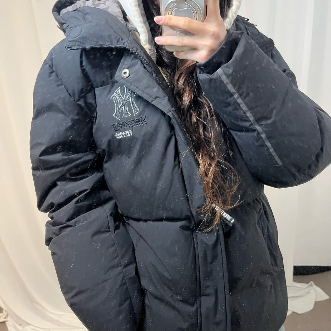 MLB Yankees Puffer Jacket 상품이미지3