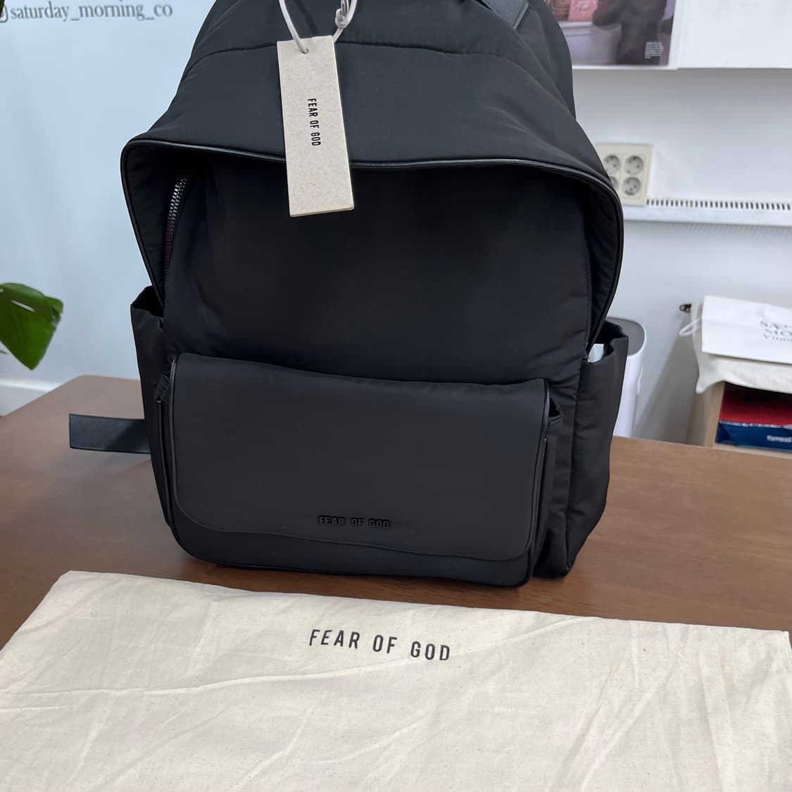 피어오브갓 나일론/레더 백팩 새상품 상품이미지2