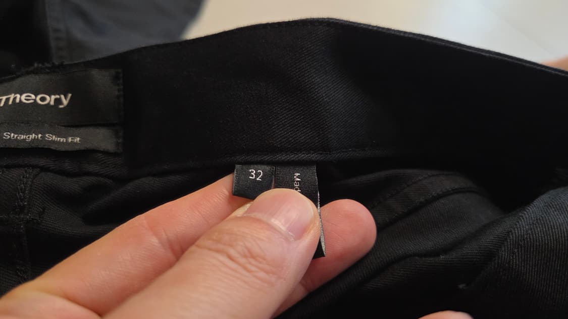 띠어리 헤이든  블랙진 팬츠 상품이미지6