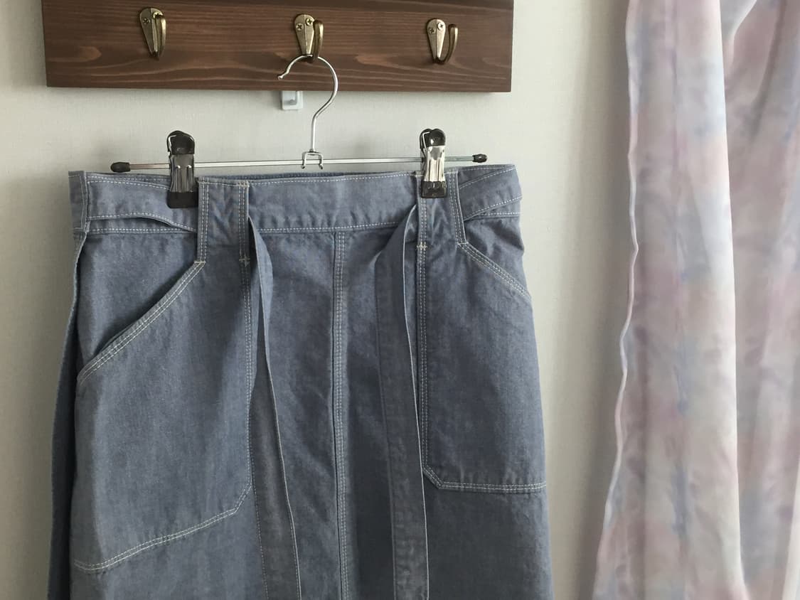 중청 랩 스커트 상품이미지2