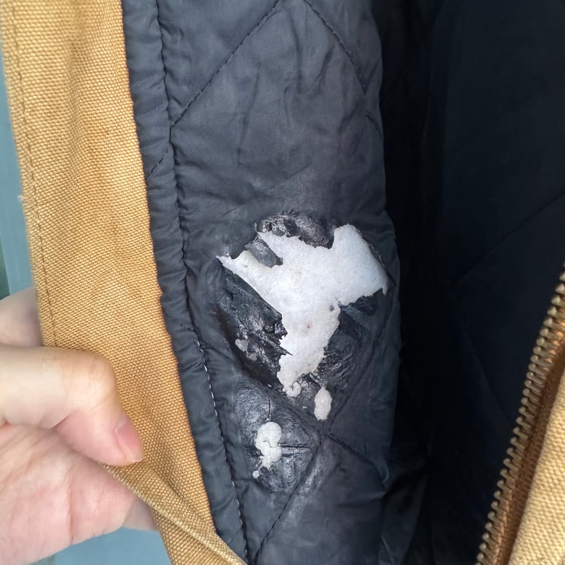 90s 칼하트 덕 액티브 캔버스 조끼 베스트 상품이미지8