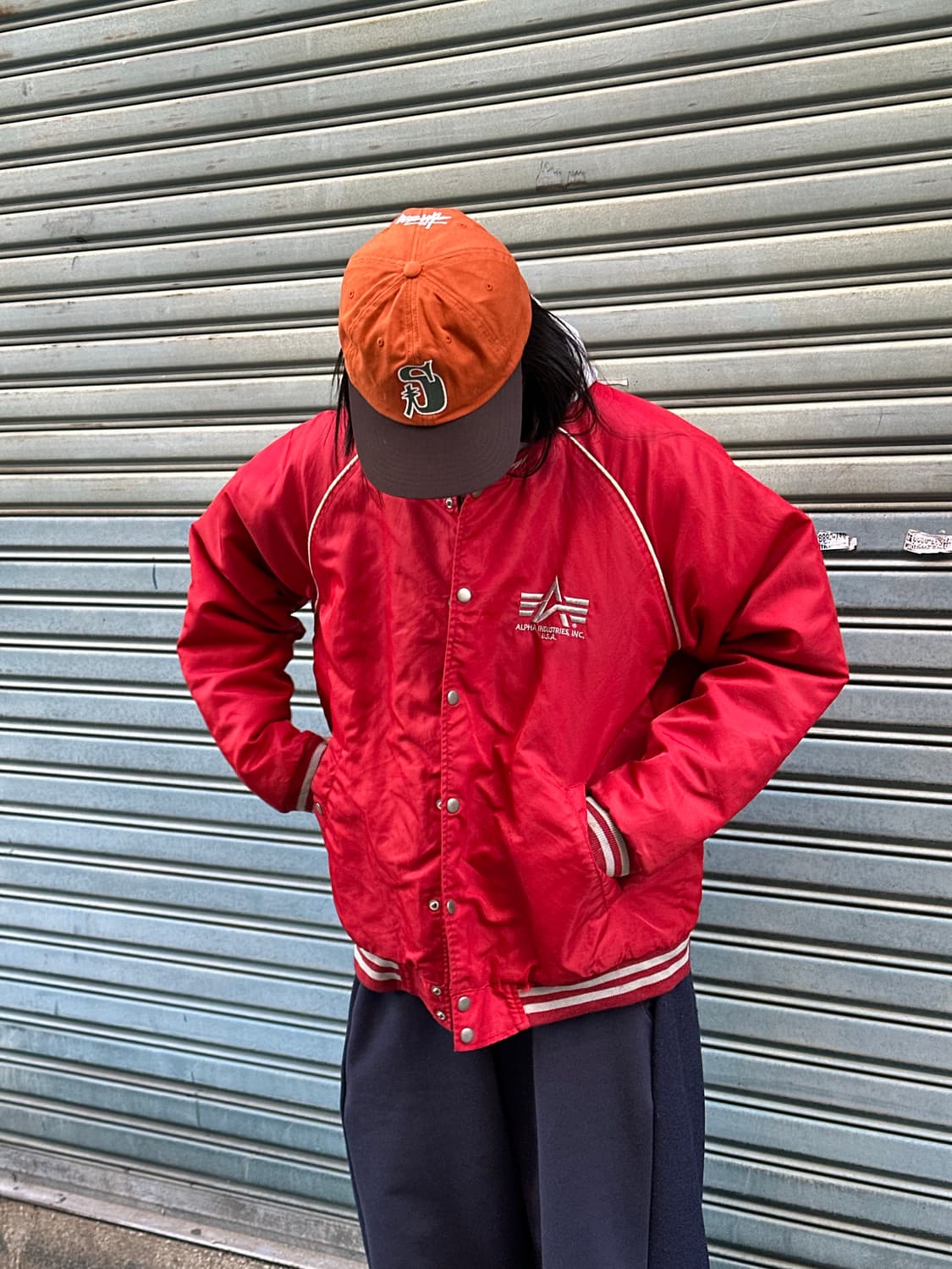 ALPHA INDUSTRIES red HD BBJK 상품이미지1
