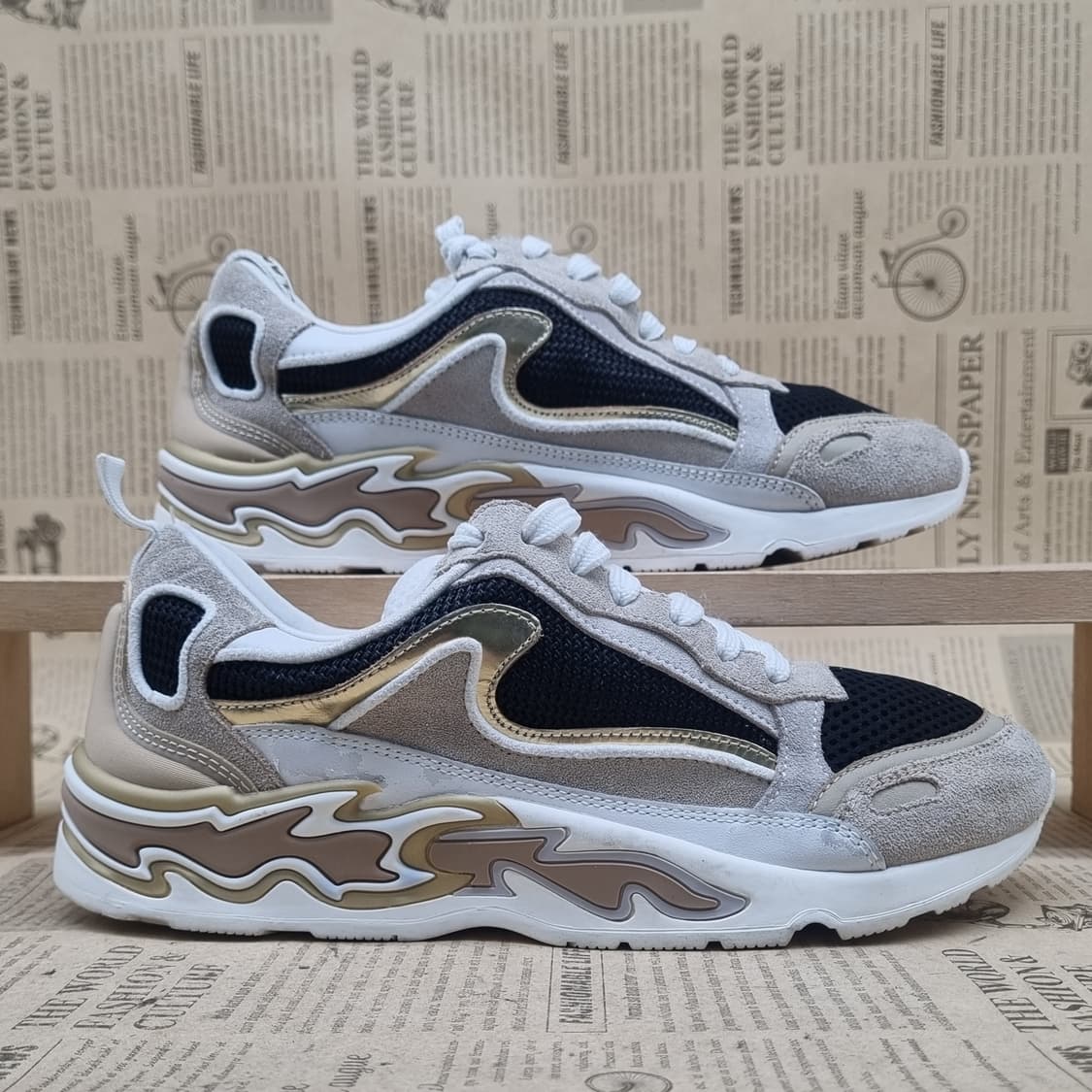 산드로 플레임 불꽃 여성스니커즈230 상품이미지1