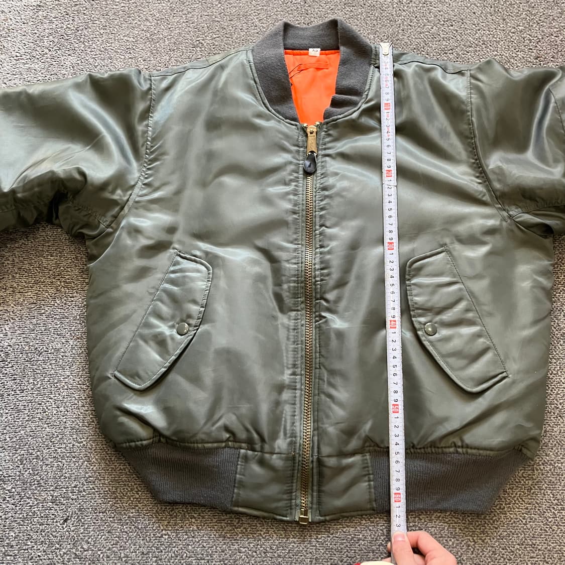 272 로스코 항공점퍼 ma1 올리브 상품이미지4