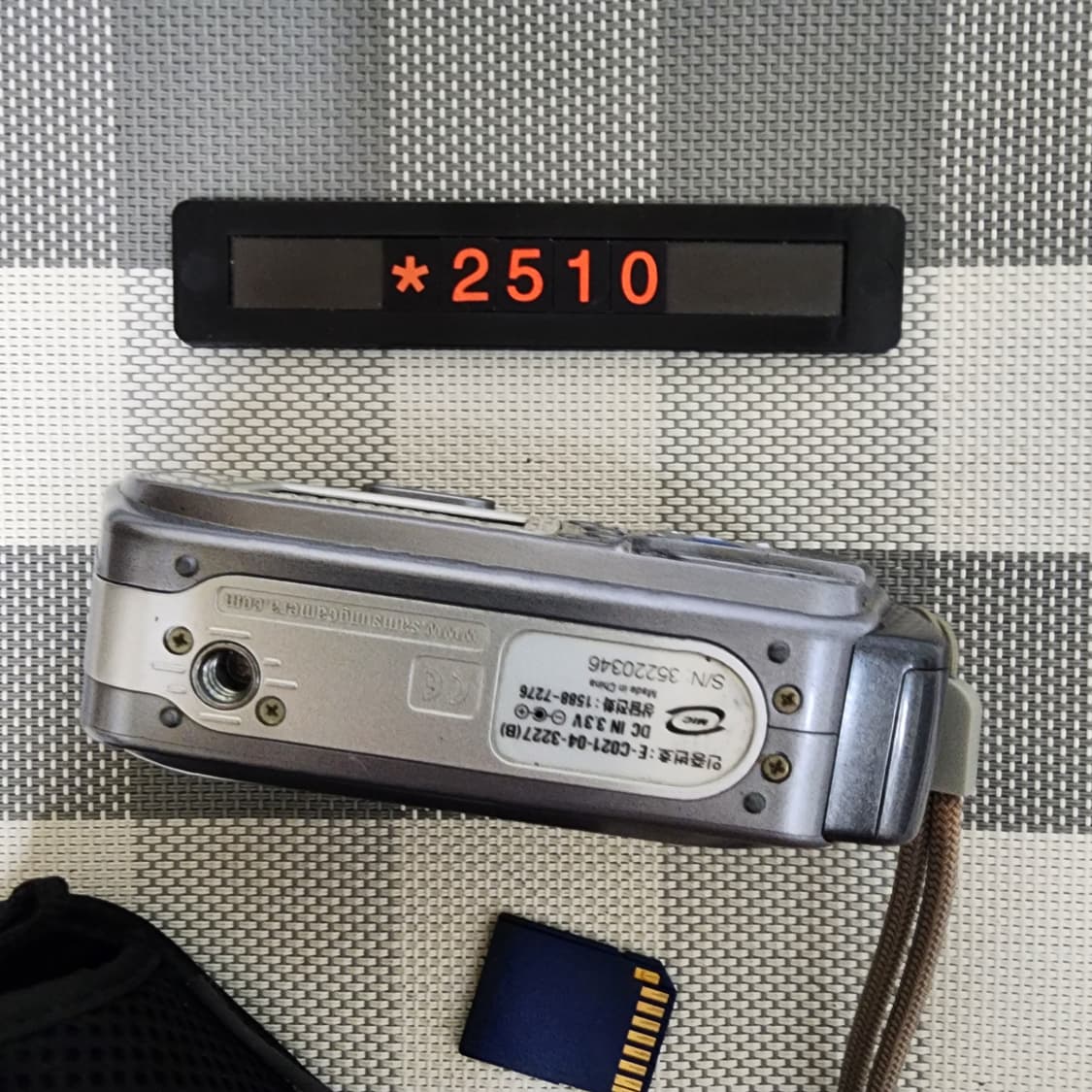 삼성캐녹스 D610 디지털카메라 파우치포함 상품이미지4