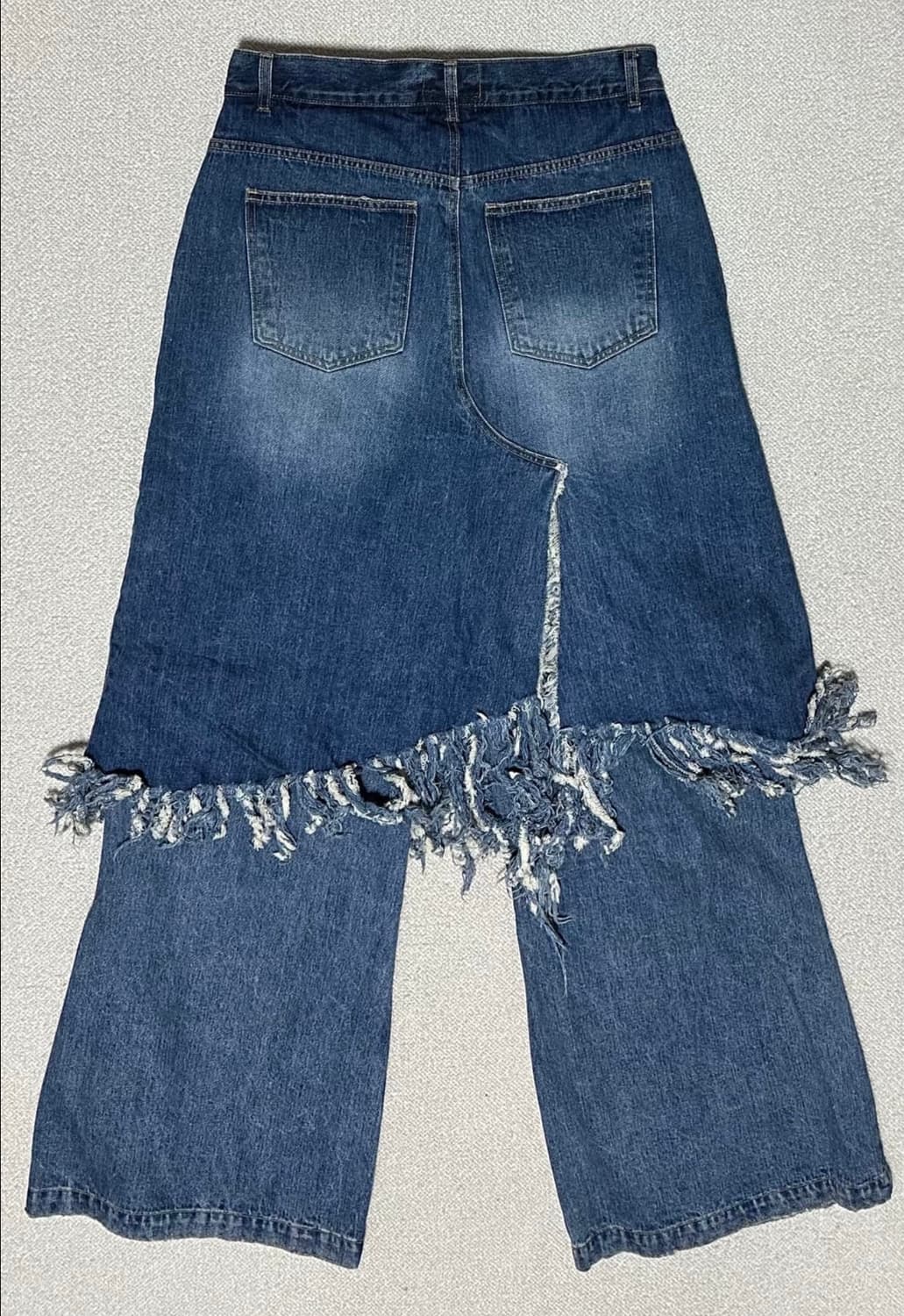 선데이오프클럽 레이어드 스커트 팬츠 상품이미지4