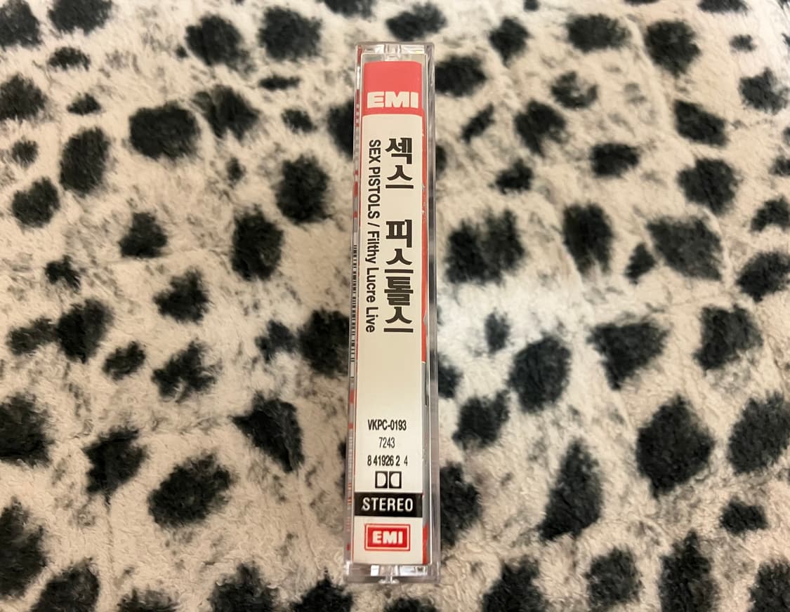 섹스피스톨즈 영국 펑크 밴드 카세트테이프 상품이미지4
