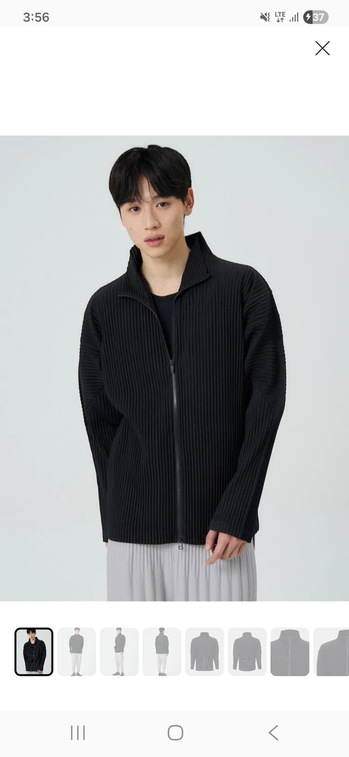 이세이미야케 Basics High-Neck Zip-Up Jumper 상품이미지3