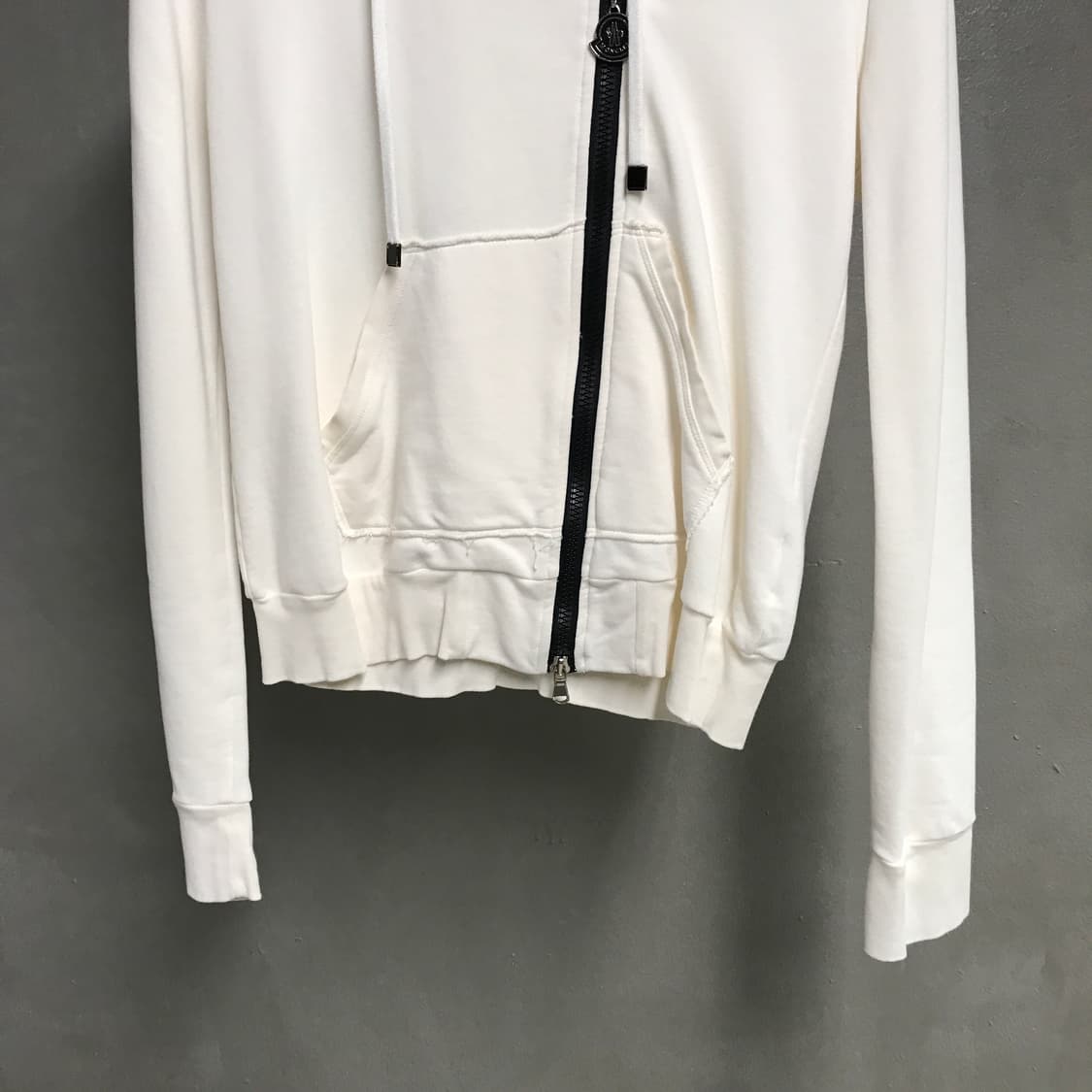 몽클레어 화이트 후드 집업 S(W) 상품이미지3
