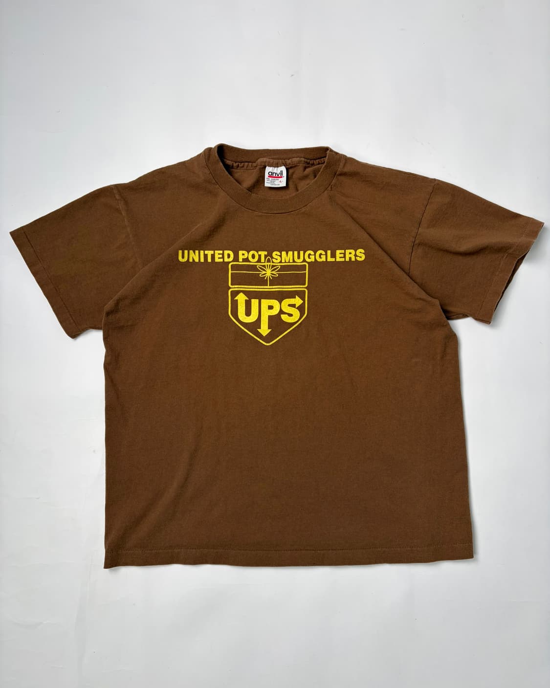 90s Weed Tee (brown) 상품이미지1