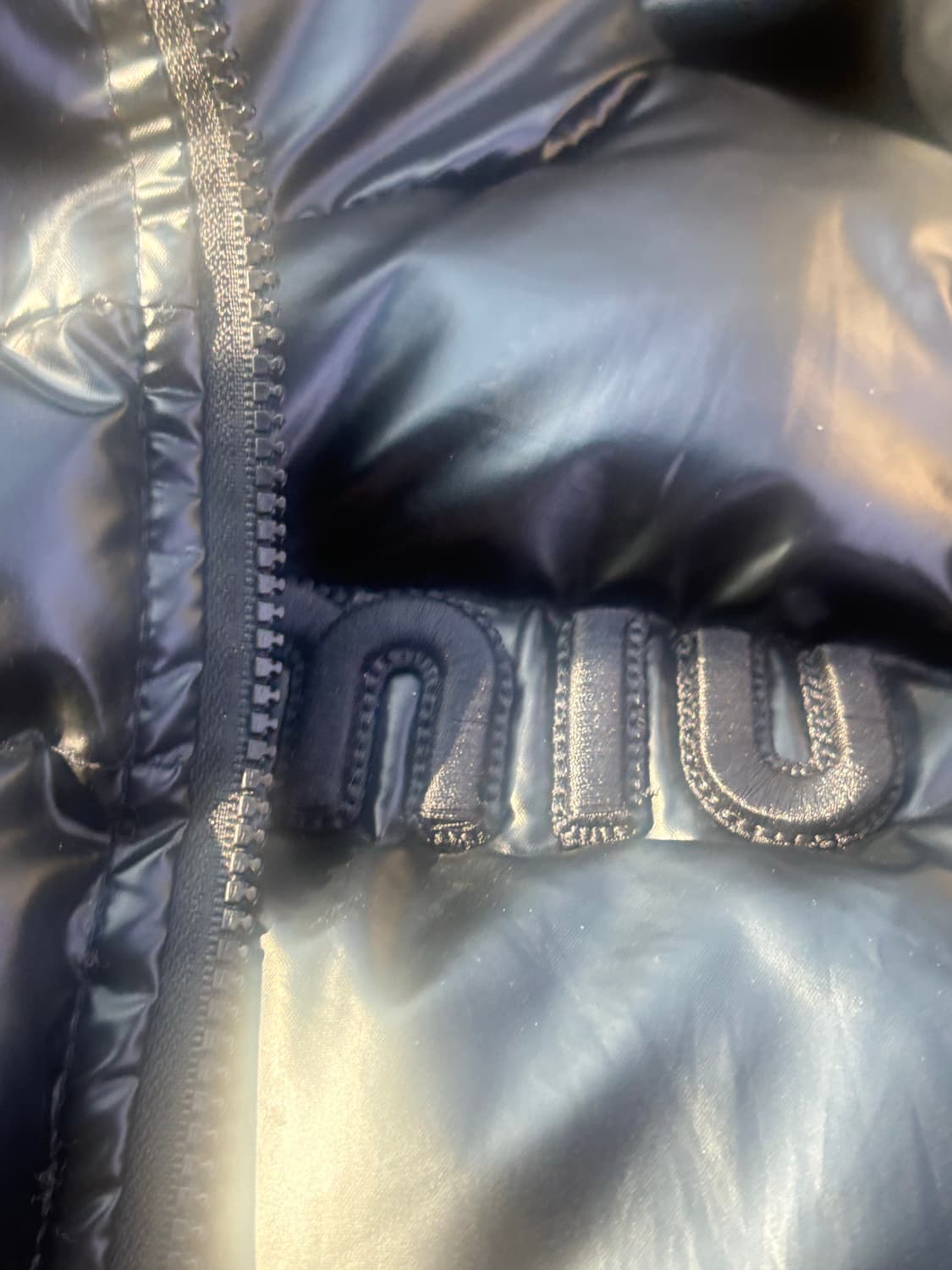 미우미우.  헤더패딩숏 상품이미지3