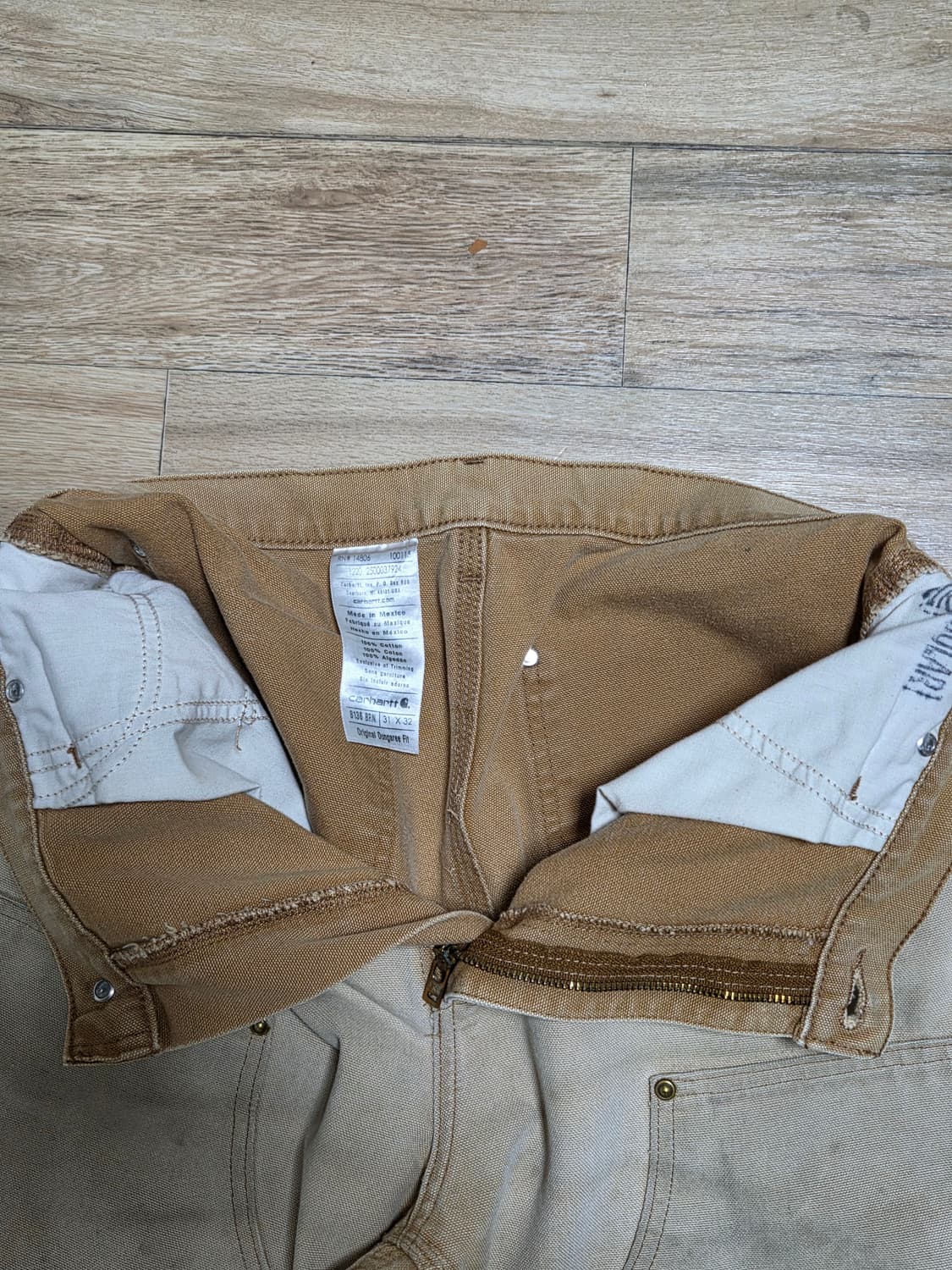 빈티지 Carhartt 칼하트  카펜터팬츠 워크팬츠 31X32 상품이미지5