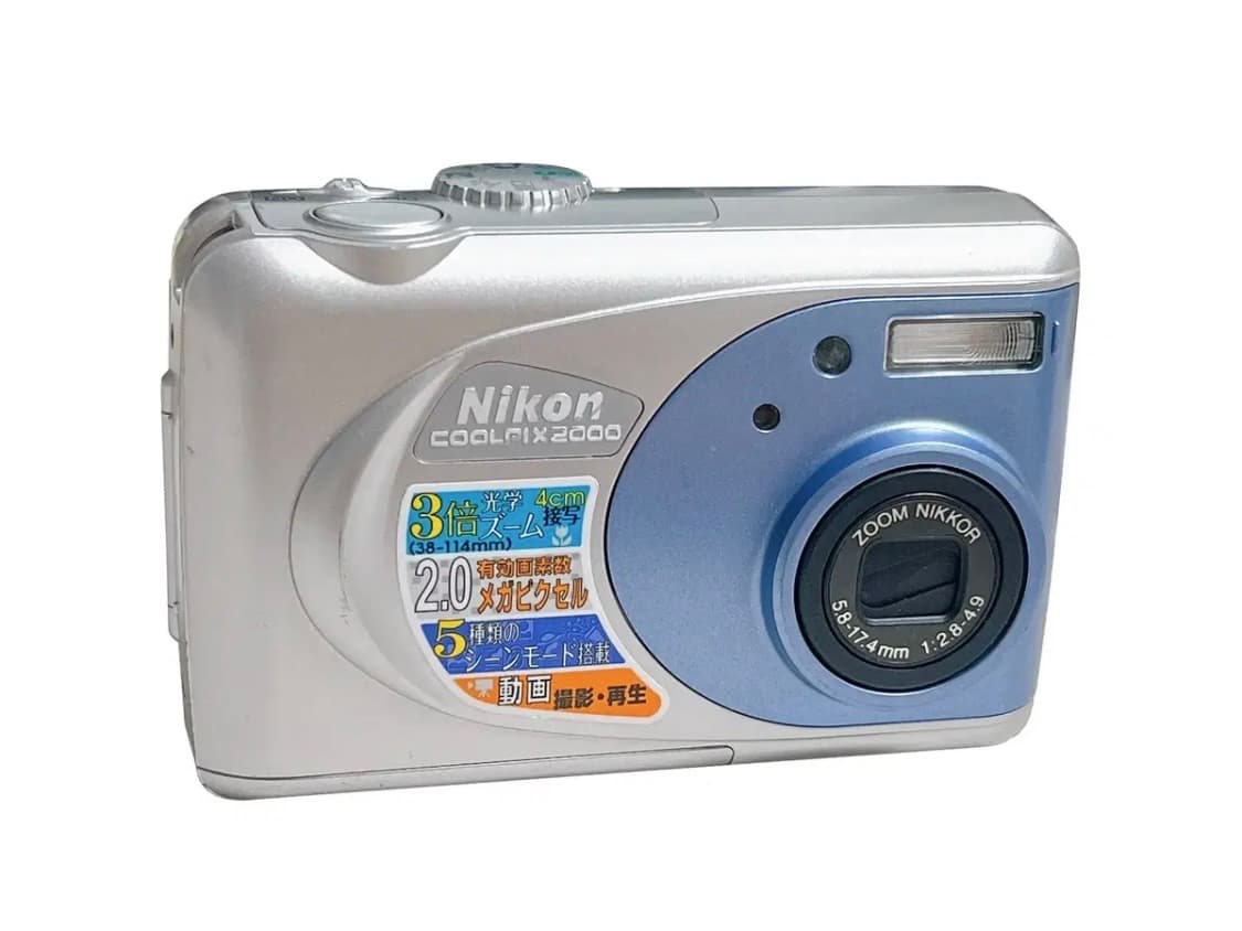 빈티지 카메라 니콘 쿨픽스 2000 디카 상품이미지2