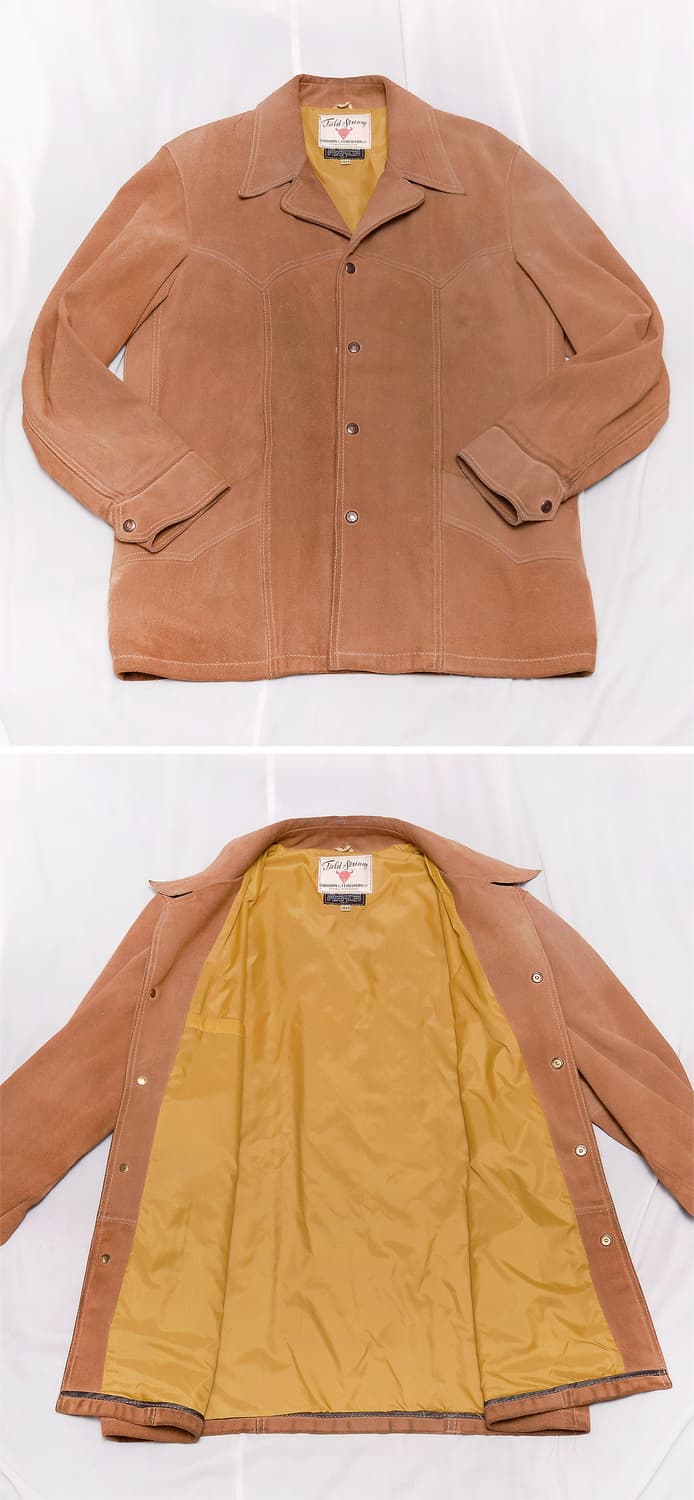 필드 앤 스트림 스웨이드 레더 웨스턴 헌팅 자켓 (100-105) 상품이미지2