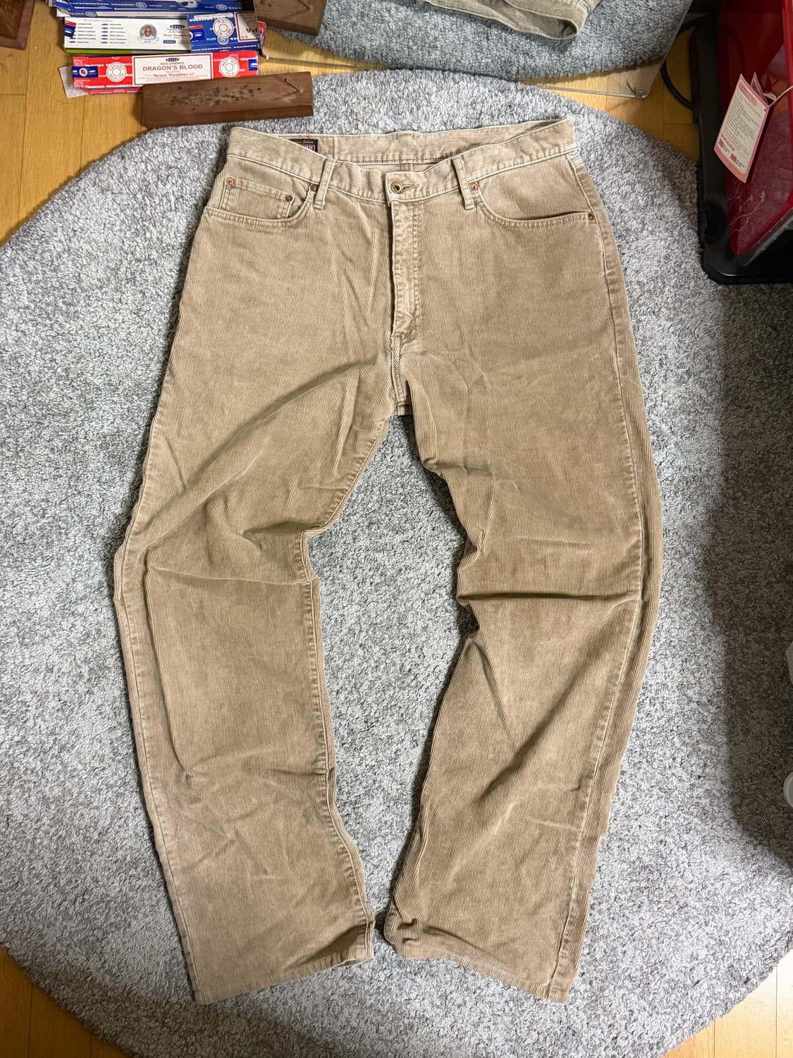 에드윈 베이지 코듀로이 팬츠 상품이미지2