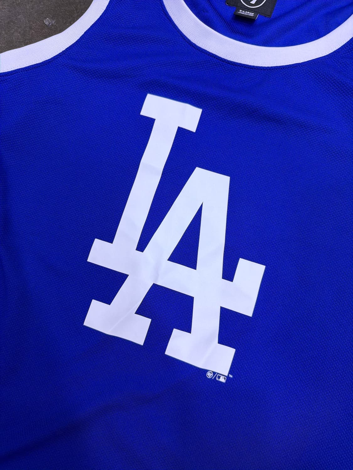47 브랜드 MLB LA 다저스 임프린트 뉴시티 민소매 져지티 XL 상품이미지6