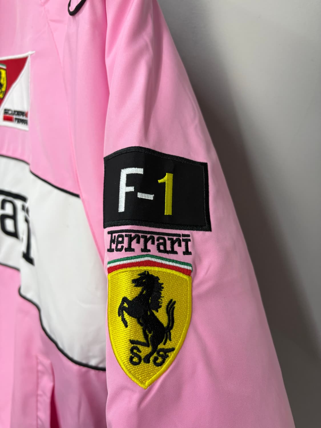페라리 F1 빈티지 레이싱 핑크 에디션 자켓 A2888 상품이미지5