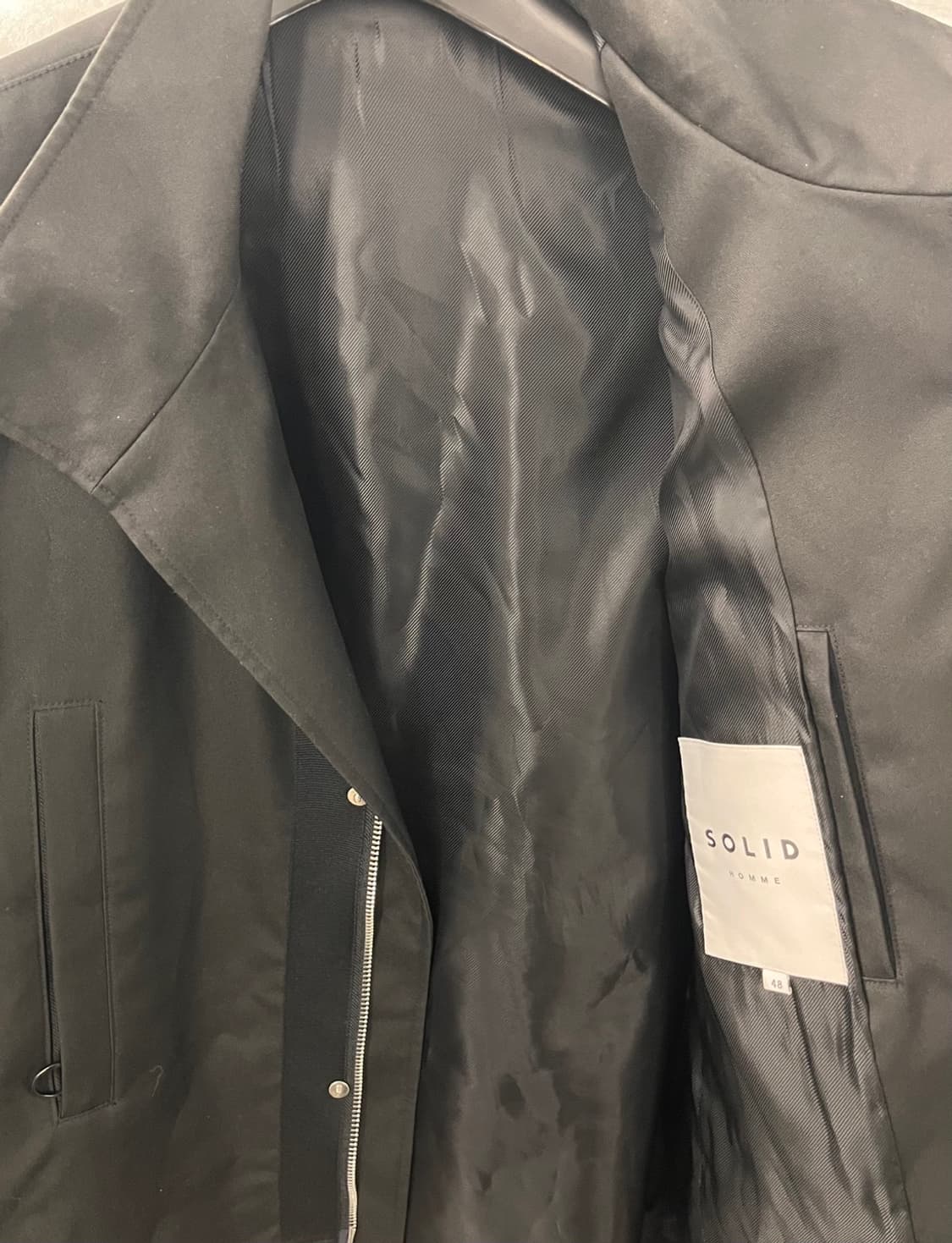 솔리드옴므 21SS 쉘파카 자켓 48사이즈 상품이미지4
