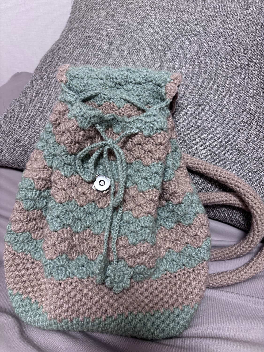 핸드메이드 뜨개 가방 상품이미지2