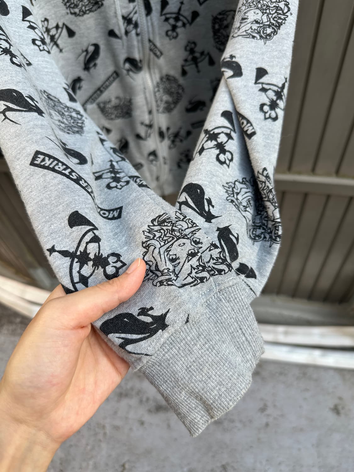 MONSTER STRIKE graphic printing hoodie 상품이미지4