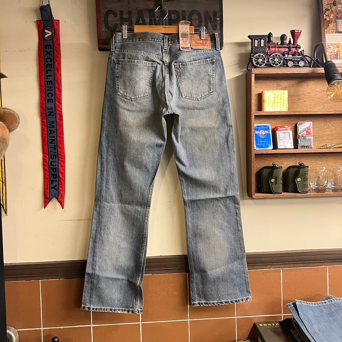 00's 리바이스 527 부츠컷 33 Size Mexico 데드스탁 상품이미지5