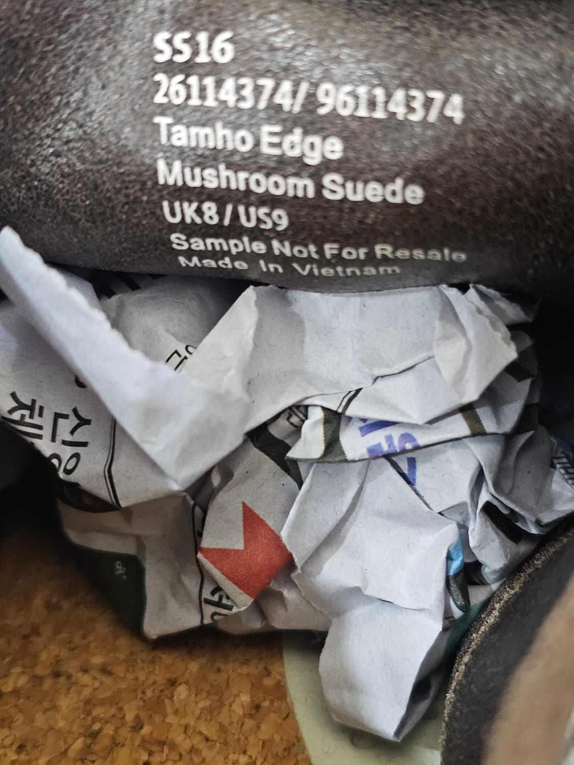 클락스 타모 엣지 버건디 스웨이드 UK8 상품이미지6