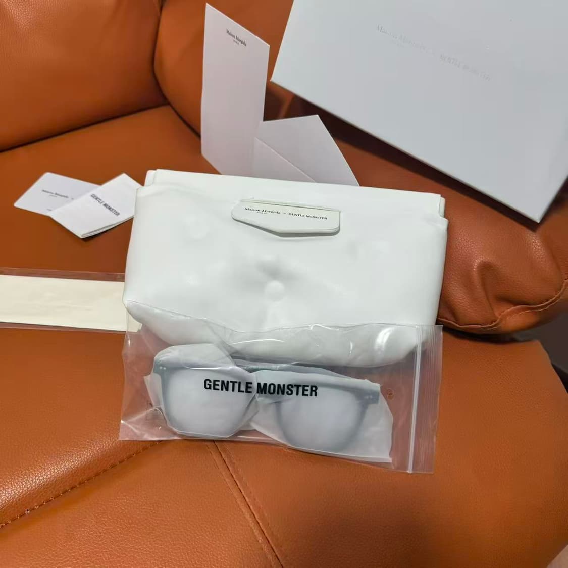 새싱품급판매 젠틀몬스터x메종마르지엘라 패션안경 MM117 01 상품이미지6