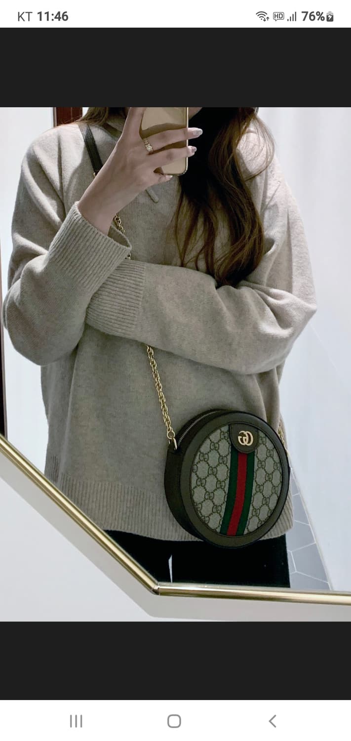 (미사용)구찌 오피디아 크로스백/탬버린백 새상품급 정품(감정서O) 상품이미지5