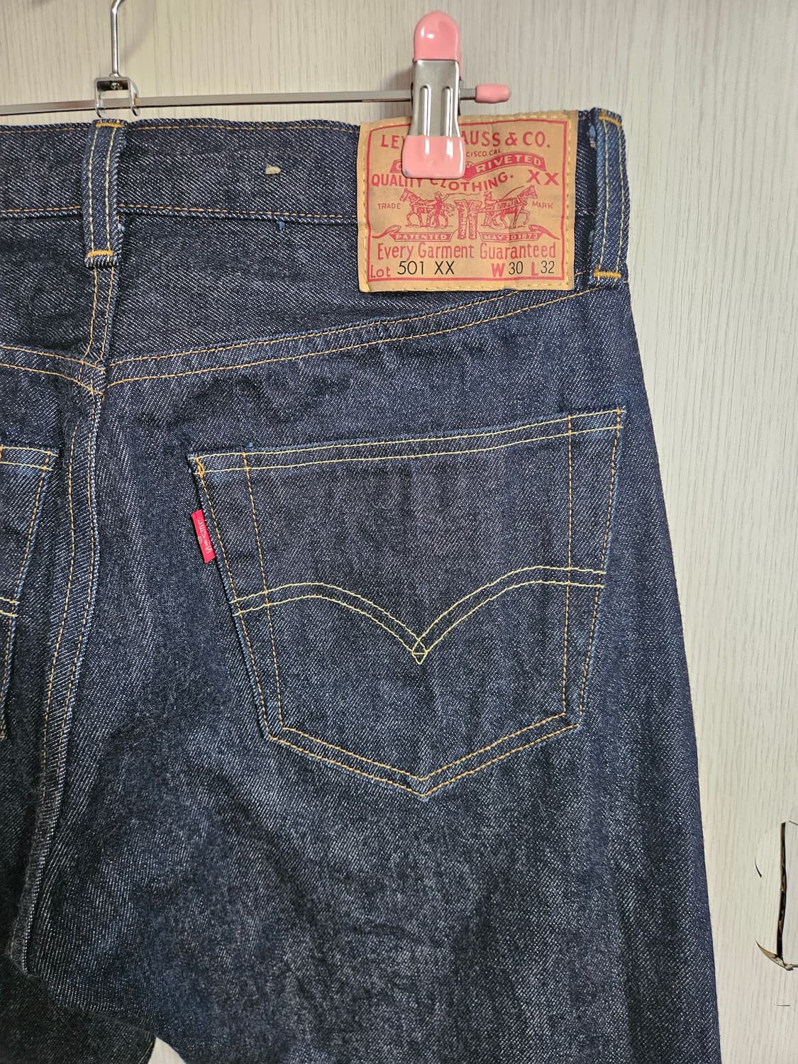 Lvc 55501 30x32 rigid 리바이스 501 levis 상품이미지3