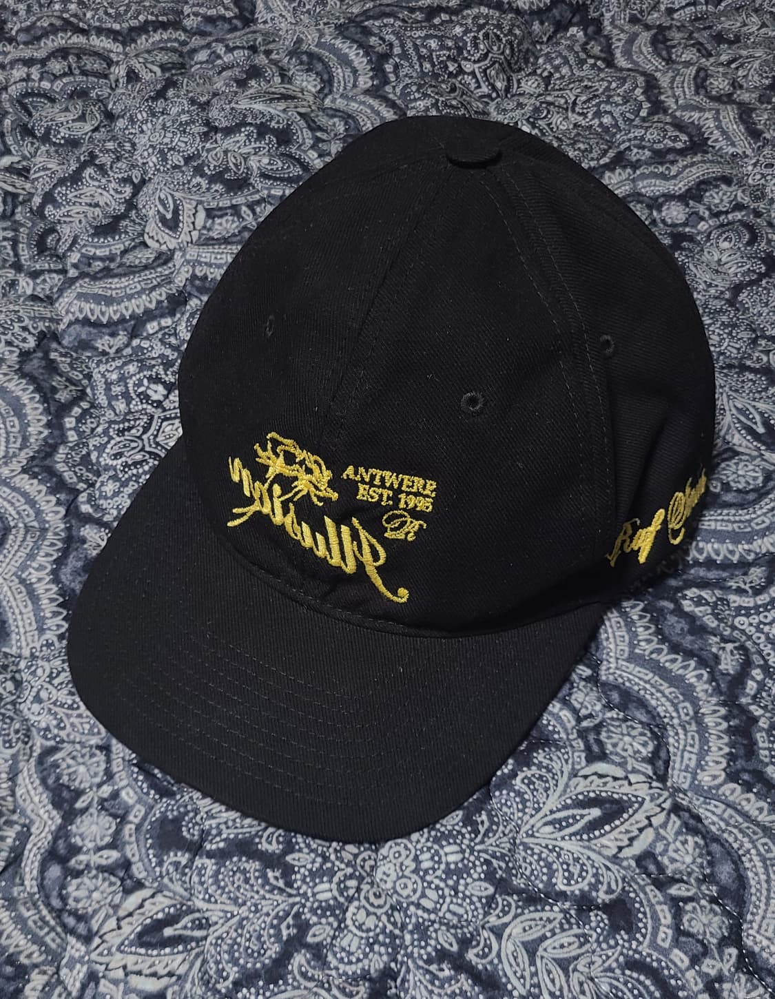 Raf Simons 앤트워프 자수 캡 os 상품이미지1