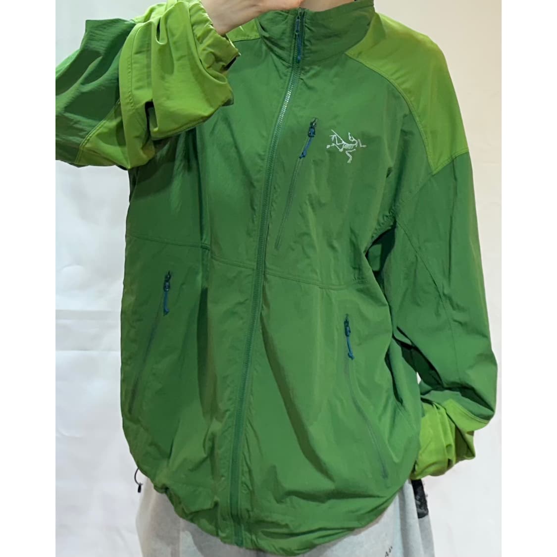 아크테릭스 감마 sl 그린 바람막이 상품이미지1